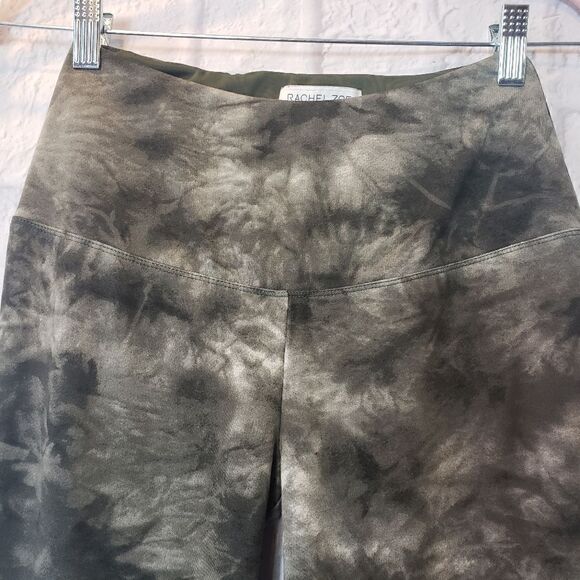 RACHEL ZOE  Tie-dye Capri Athletic Activewear Yoga Leggings Small - Picture 2 of 6
